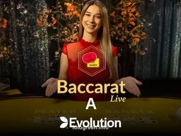 Imagem do jogo Baccarat A disponível no Lotogreen